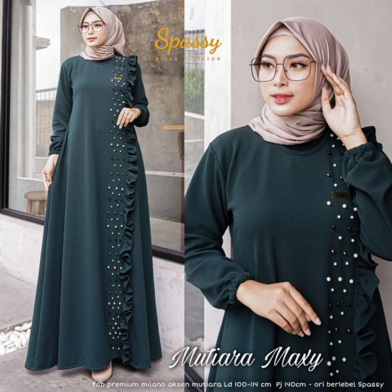 GAMIS POLOS MUTIARA MAXY ORI SPASSY