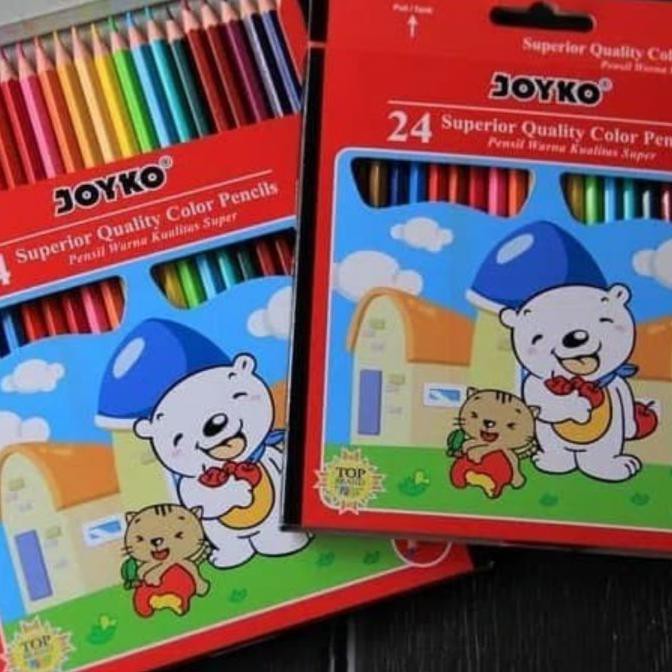 

(PERALATAN MENGGAMBAR) PENSIL WARNA JOYKO 24 COLOUR 1 PACK SALE