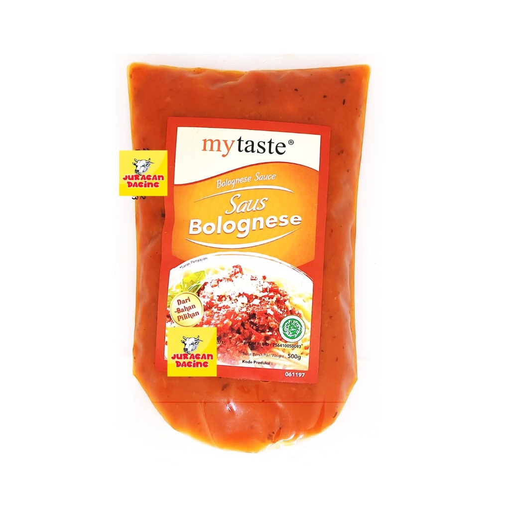 

Saus Bolognase Mytaste 500 gr