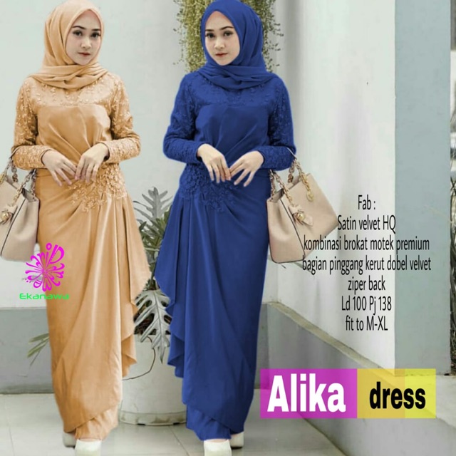 Kebaya Modern Alila Dress Syari Murah