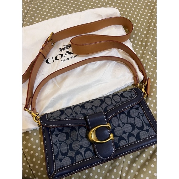 Coach Women’s Blue Tabby Chambray Denim Shoulder Bag 26 (PRELOVED)