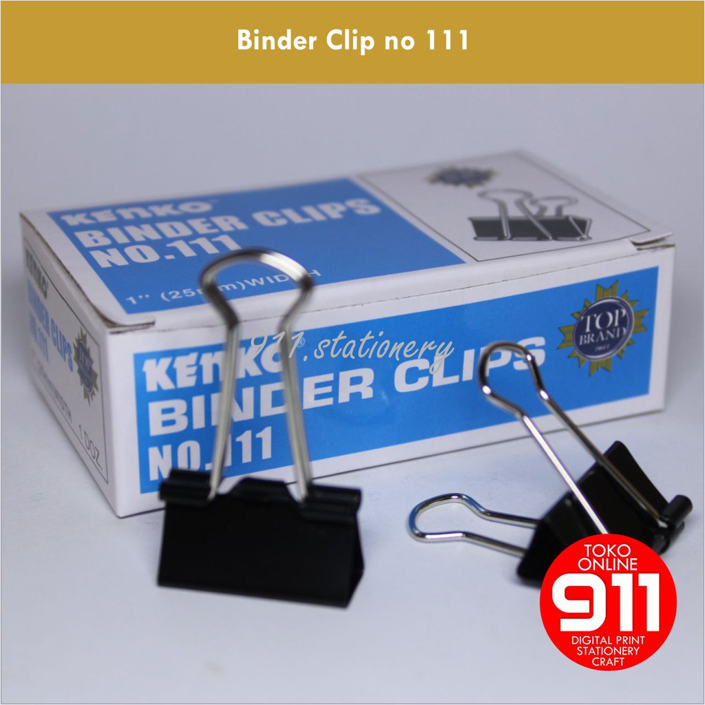 

BINDER CLIP KENKO