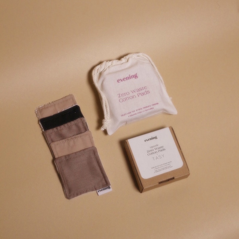 Upcycle Zero Waste Cotton Pads | TASY x evening.co