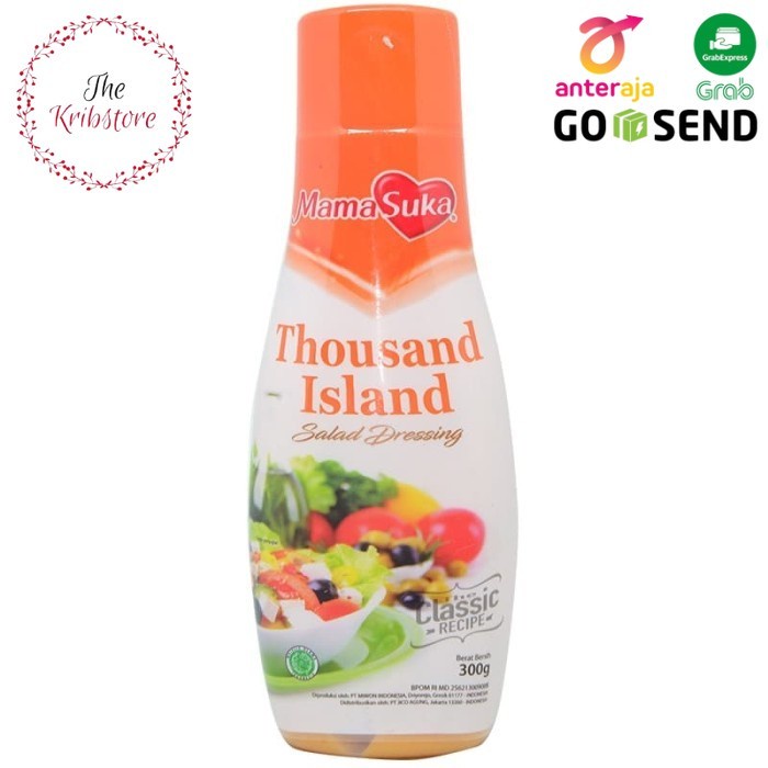 

MAMASUKA Mama Suka Thousand Island Salad Dressing Botol 300 gr