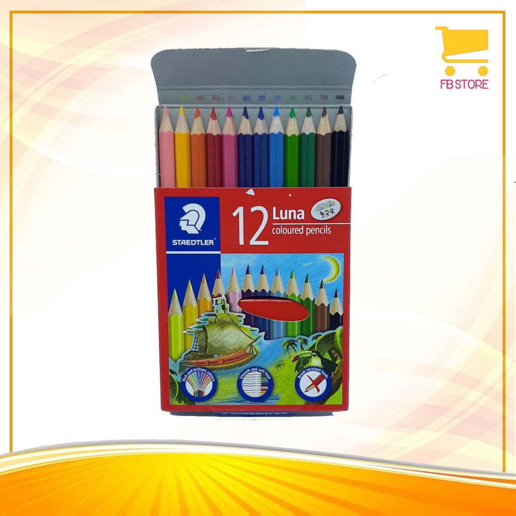 

Pensil Warna Staedtler Luna Pendek Mini 12 Warna