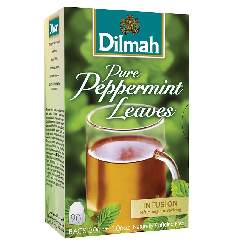Jual Dilmah Peppermint Leaves Tea (Exp. 2024) 1 Box (isi 20 sachet