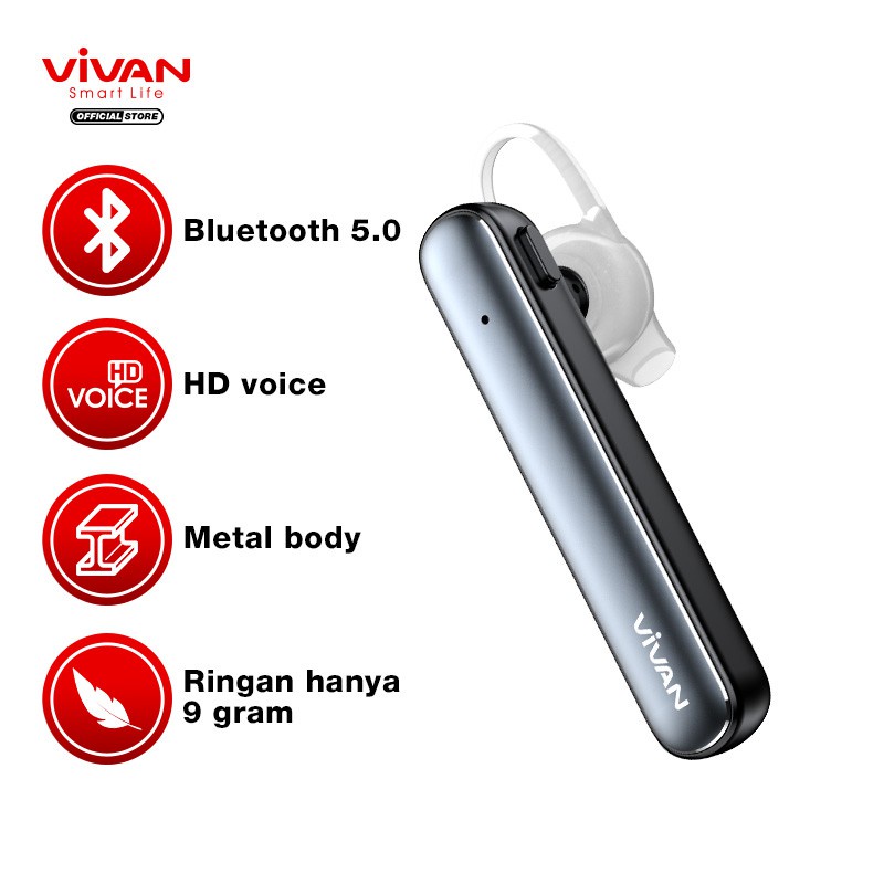 Vivan BLUETOOTH 5.0 HEADSET CHAT 100