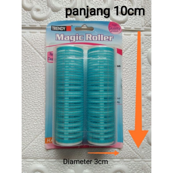 ROLL RAMBUT TRENDY JAPAN - HAIR MAGIC ROLLER - ROLL PONI