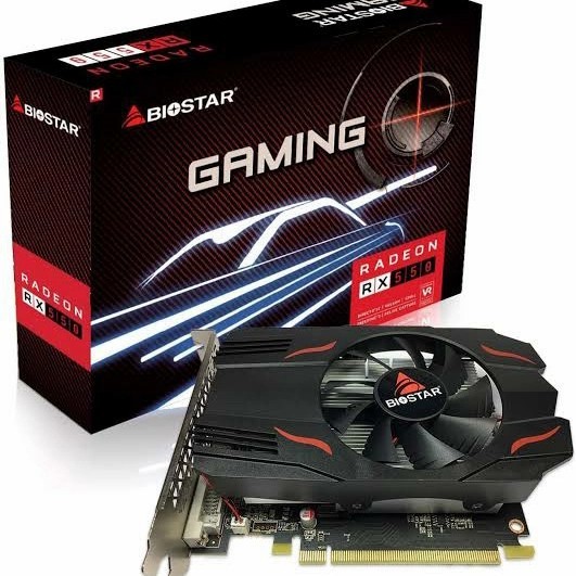 BIOSTAR Radeon RX 550 4GB GDDR5 - VGA RX550 DDR5