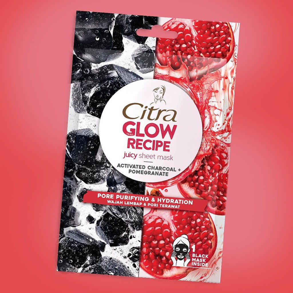 Citra Glow Recipe Juicy Sheet Mask 25gr