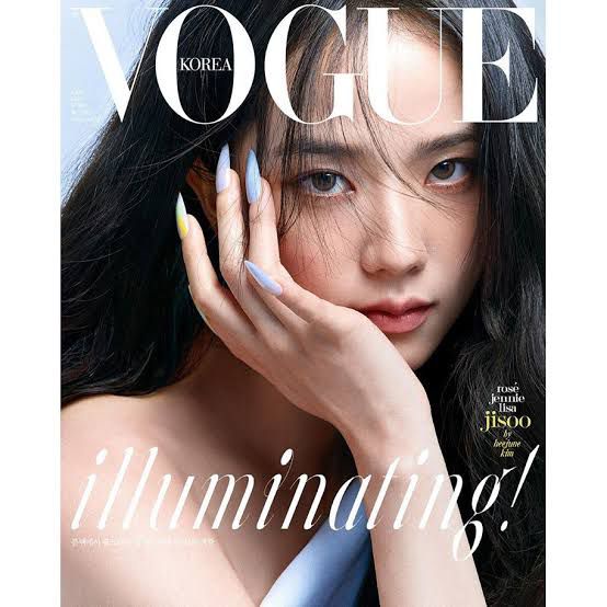 VOGUE Magazine 2021 Cover Jisoo Blackpink