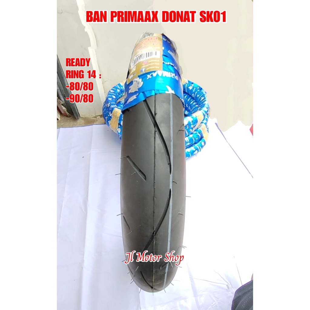 BAN DONAT 80 80 90 80 PRIMAX SK01 RING 14 - BAN PRIMAAX SK01 80/80 90/80 14 DONAT