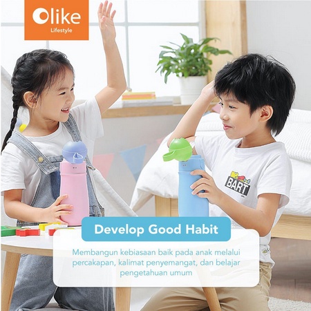 Olike Smart Bottle - Botol Minum Pintar Untuk Anak - Original Garansi Resmi