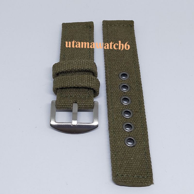 Tali jam tangan canvas Nato,strap kanvas Nato super Tebal