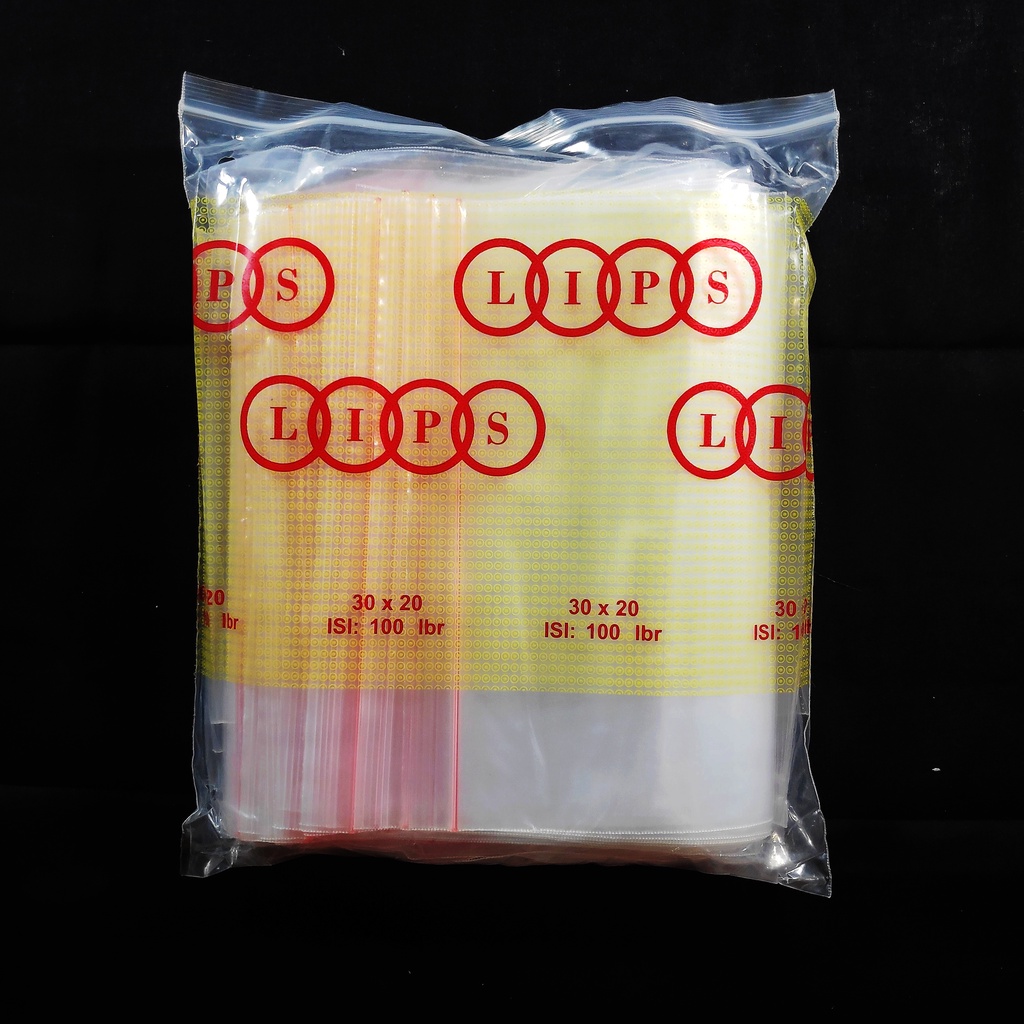 Plastik Klip Uk 30x40, Plastik Zipper  (100pcs) / 25x35 (100pcs) / 20x30 (100pcs) / 16x25 (100pcs) / 12x20 (100pcs) - Plastik Zipper lock - Plastik Ziplock - Plastik Klip Baju - Plastik Klip Besar