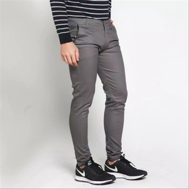 CELANA CHINO Panjang Pria Slimfit KERJAHARIAN Santai Casual  Formal