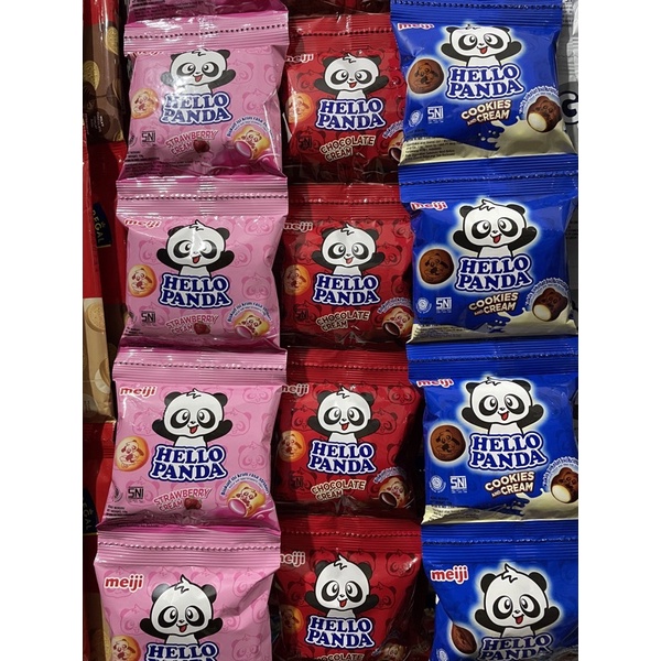 

Meiji Hello Panda Chocolate / Strawberry / Cookies n Cream (10bks x 10gr)