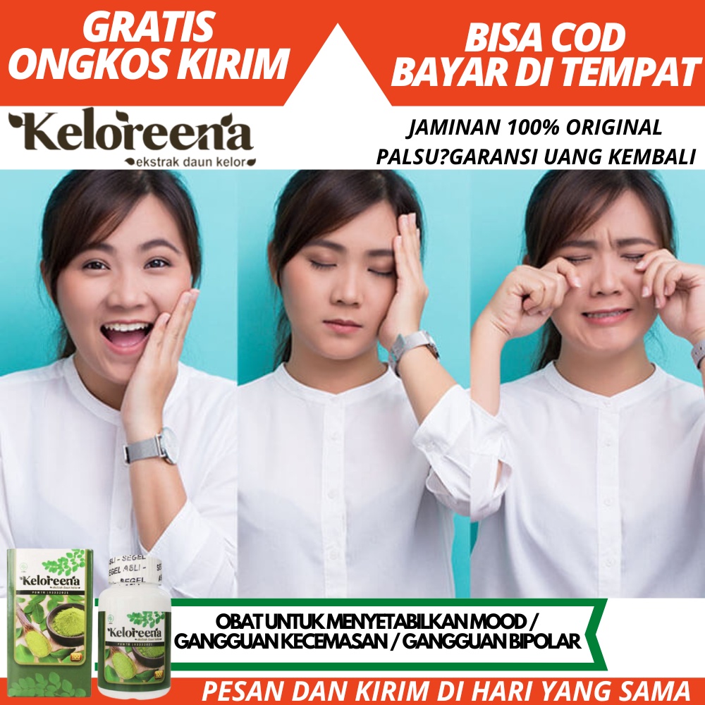 Obat Gangguan Mood / Gangguan Suasana Hati / Mood Swing / Gangguan Kecemasan / Obat Penyetabil Mood 