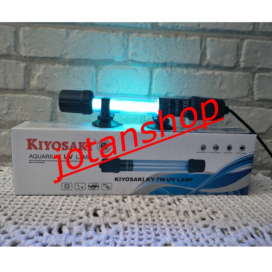 kiyosaki KY 7watt 7 watt Lampu UV ultra violet lamp aquarium aquascape