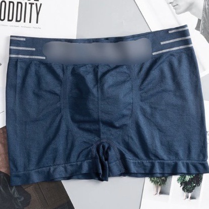 HC Celana Dalam Boxer Pria Underwear Man Sempak Cowok Celana Kolor Pendek Murah Import-HC948 NAVY