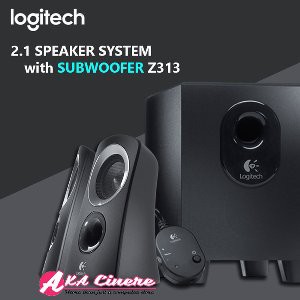 Logitech Speaker System Z313  Warna Hitam