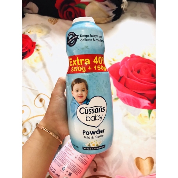 Bedak bayi Cussons Biru 500gr