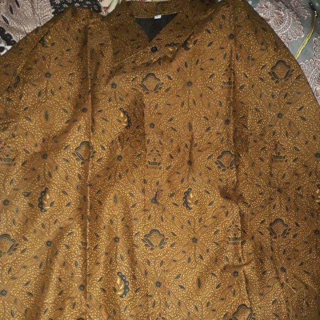 Kemeja Batik Pria | Sidomukti Lengan Panjang Hight Quality Lapis Furing | By Batik Florist