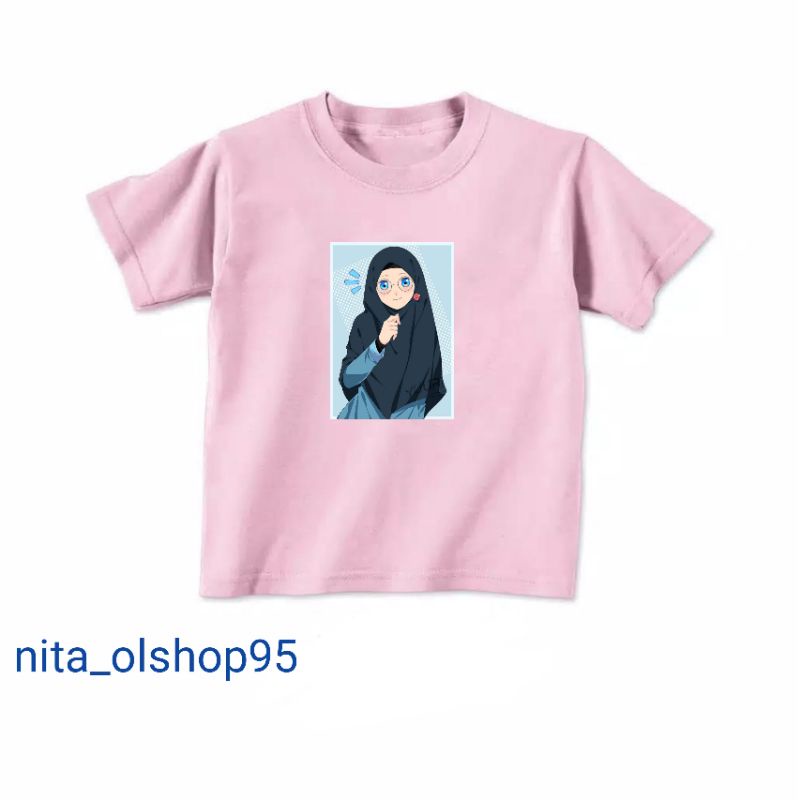 baju anak karakter, baju anak lucu, baju anak hijaber