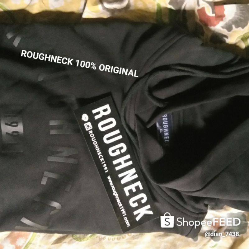 Hoodie ROUGHNECK BLACK