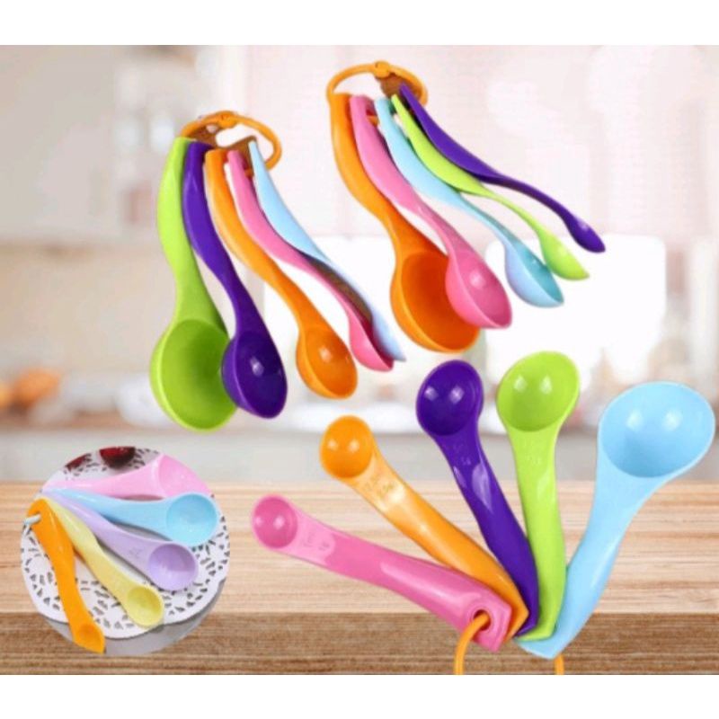 Sendok Takaran H365 Set isi 5 in 1 Kecil Measuring Spoon Alat Baking ACC