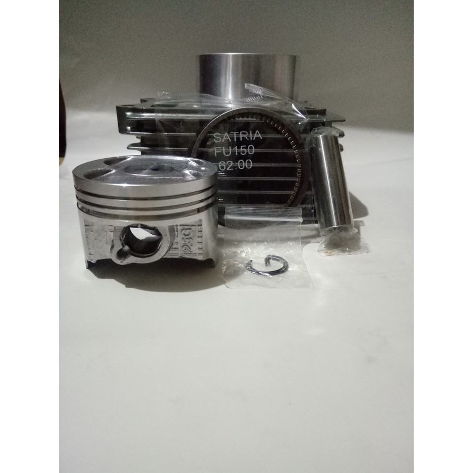 BLOCK CYLINDER SEHER PLUS PISTON DAN RING SUZUKI SATRIA FU 150