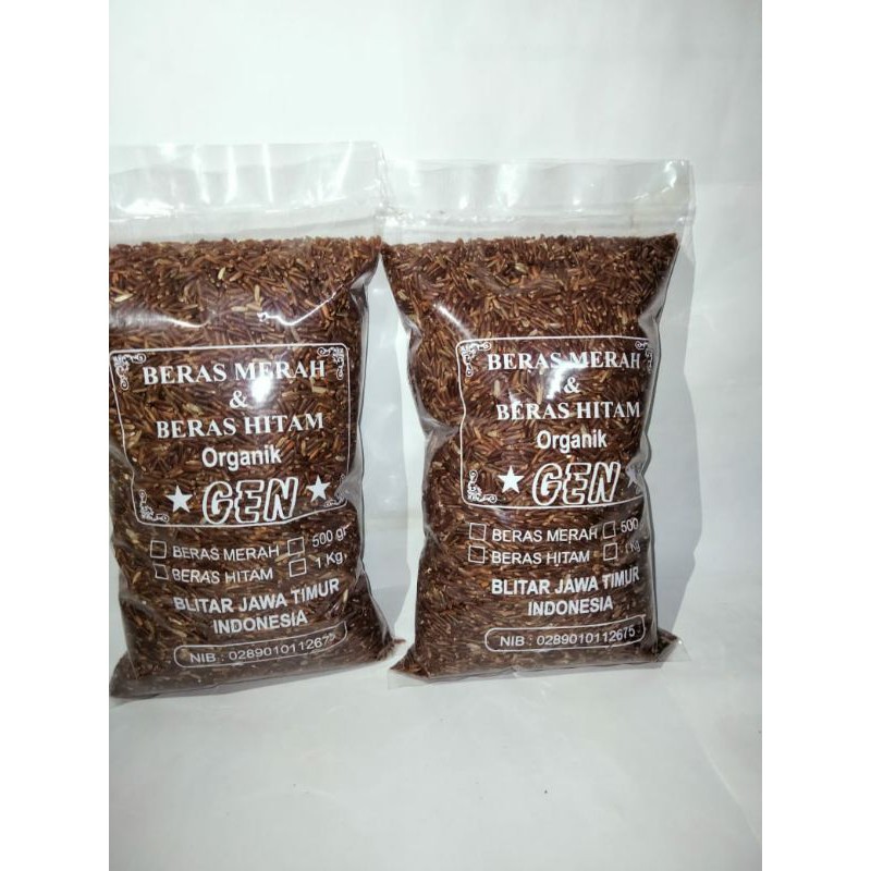 

BERAS MERAH ORGANIK GEN STAR 1kg