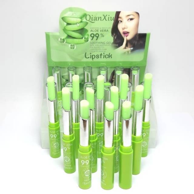 LIPSTIK QIAN XIU ALOE VERA SOOTHING GEL