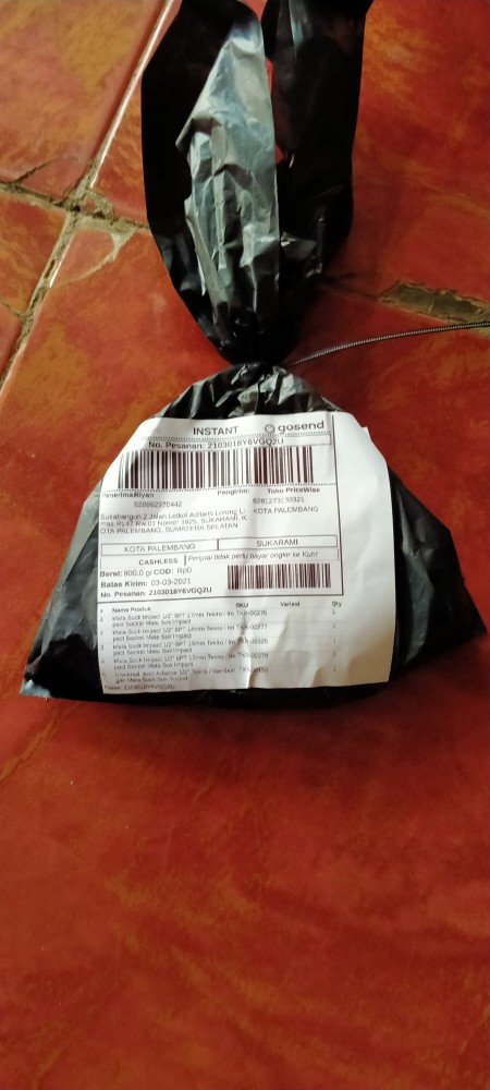 Mata Sock Impact 1/2 6pt 19mm Tekiro / Impact Socket Mata Sok Impact