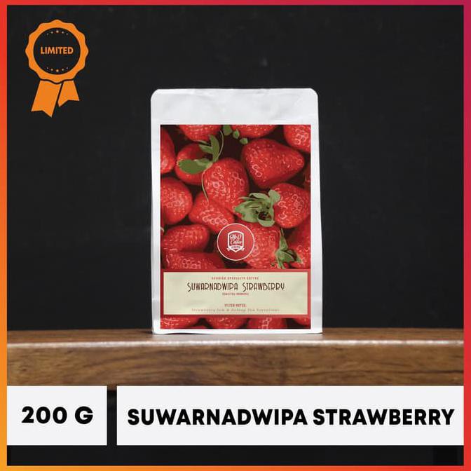 

Kopi Arabika SUWARNADWIPA STRAWBERRY Limited Single Origin mrocoffee TERPERCAYA