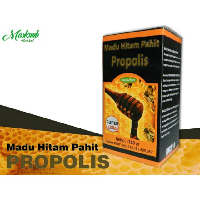 

Madu hitam pahit Propolis