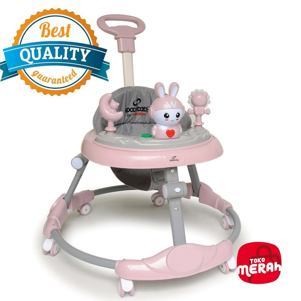 Baby Wolker Roda Dorongan Bayi Belajar Jalan Anak Apolo Kereta Bayi Belajar Jalan - Spacebaby