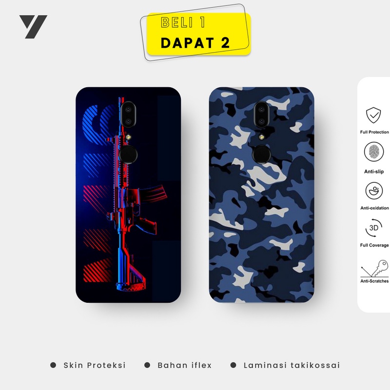 Garskin Sharp Aquos V SH-C02 [Dapat 2 Garskin] - Motif 2