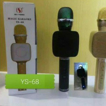 mic karaoke bluetooth wireles KTV YS-68 mic karaoke smule original