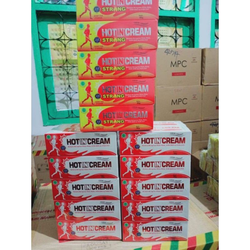 

Hot In Cream Tube 60G Krim Gosok Nyeri Otot