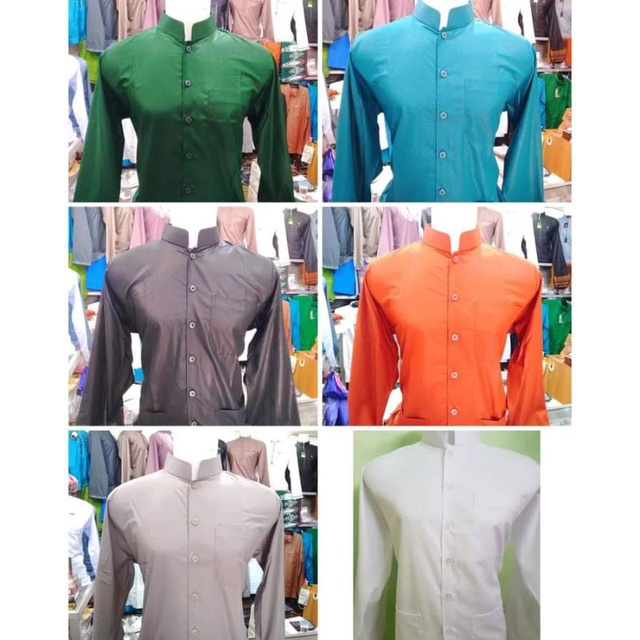 Baju Koko Polosan Allebas