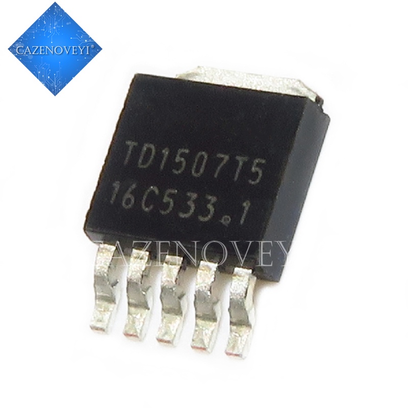 10pcs / lot Sparepart Komponen Elektronik Chip TD1507T5R TD1507T5 TD1507TR TD1507 TO-252