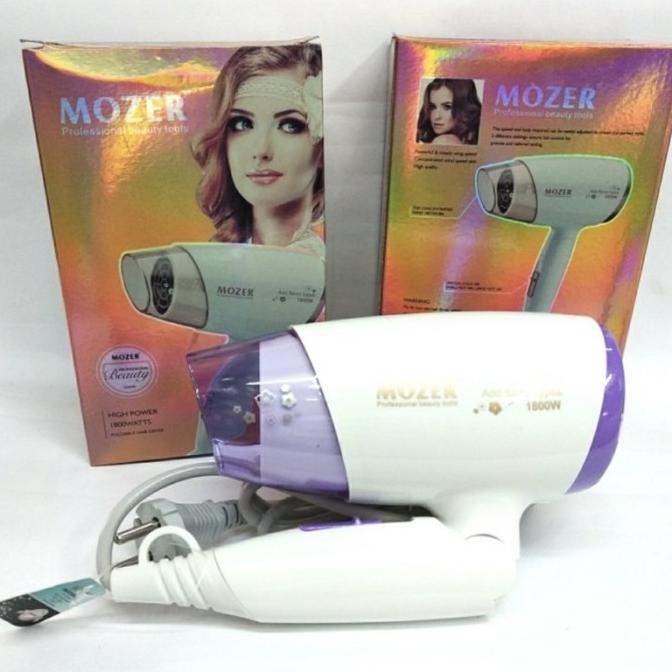 PROMO HAIR DRYER MOZER MODEL LIPAT LOW WATT BAGUS TERBAIK YU FDGV6456D