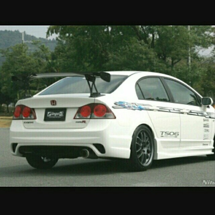 aksesorise mobil Sparepart Mobil Bodykit civic fd ings