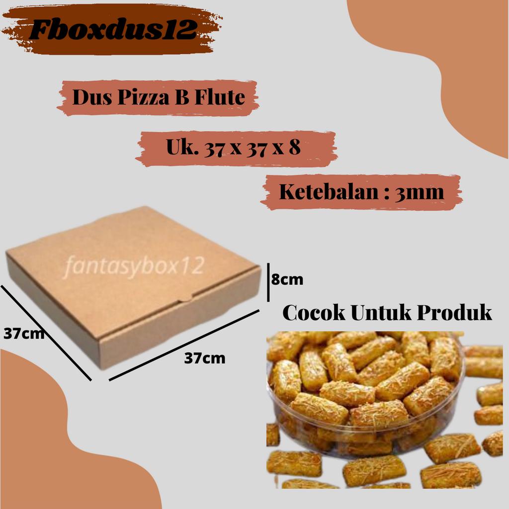 

Kardus Pizza/Dus/Box pizza uk.37x37x8cm BARU (MINIMAL ORDER 10 PCS)