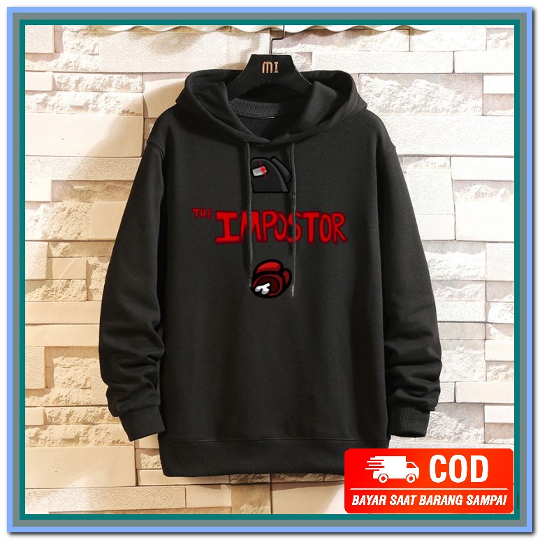 ☈ Crewneck Pria Dickies Logo Bordir Murah Distro Cn Premium Ik47  CC367 Garaf Impostor Sweater Hood