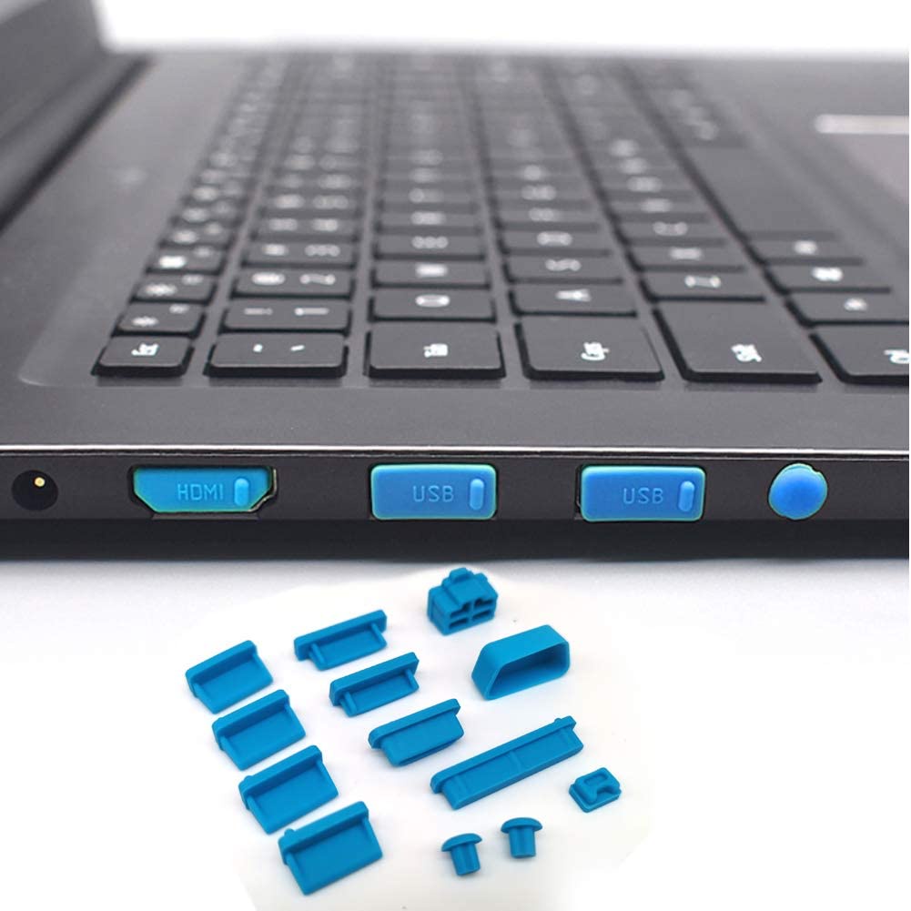 Set Cover Pelindung Port Data Anti Debu Untuk Laptop