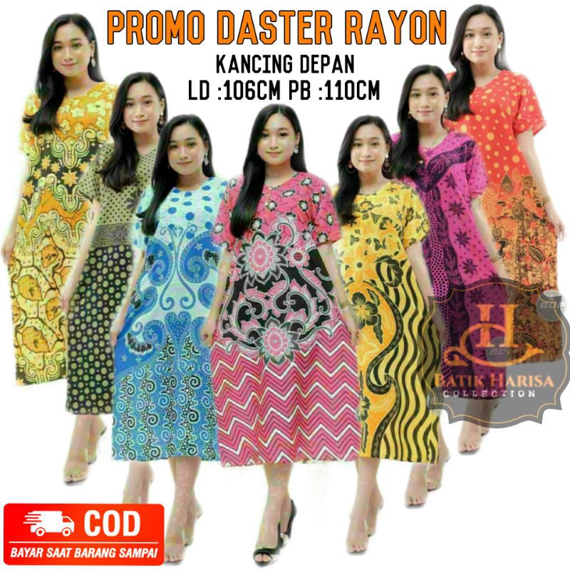 DASTER RAYON HARGA GROSIR &amp; ECER. VARIAN LENGKAP