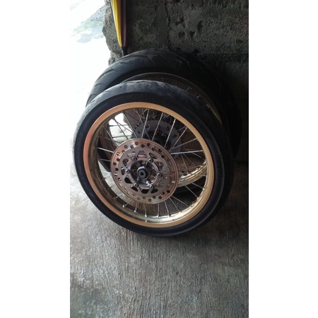 Velg  Tk Racing supermoto dtracker tromol d/b original