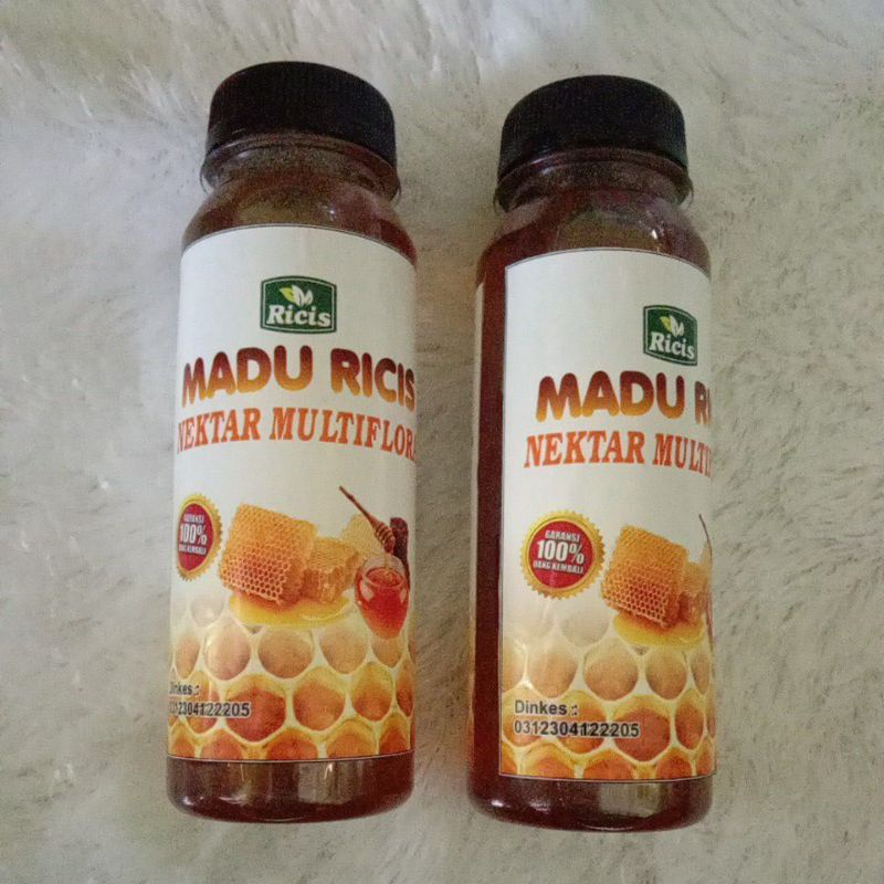 [[350 gram]] MADU ASLI MULTIFLORA MADU ASLI MURNI madu peras asli dominan nektar pohon akasia liar